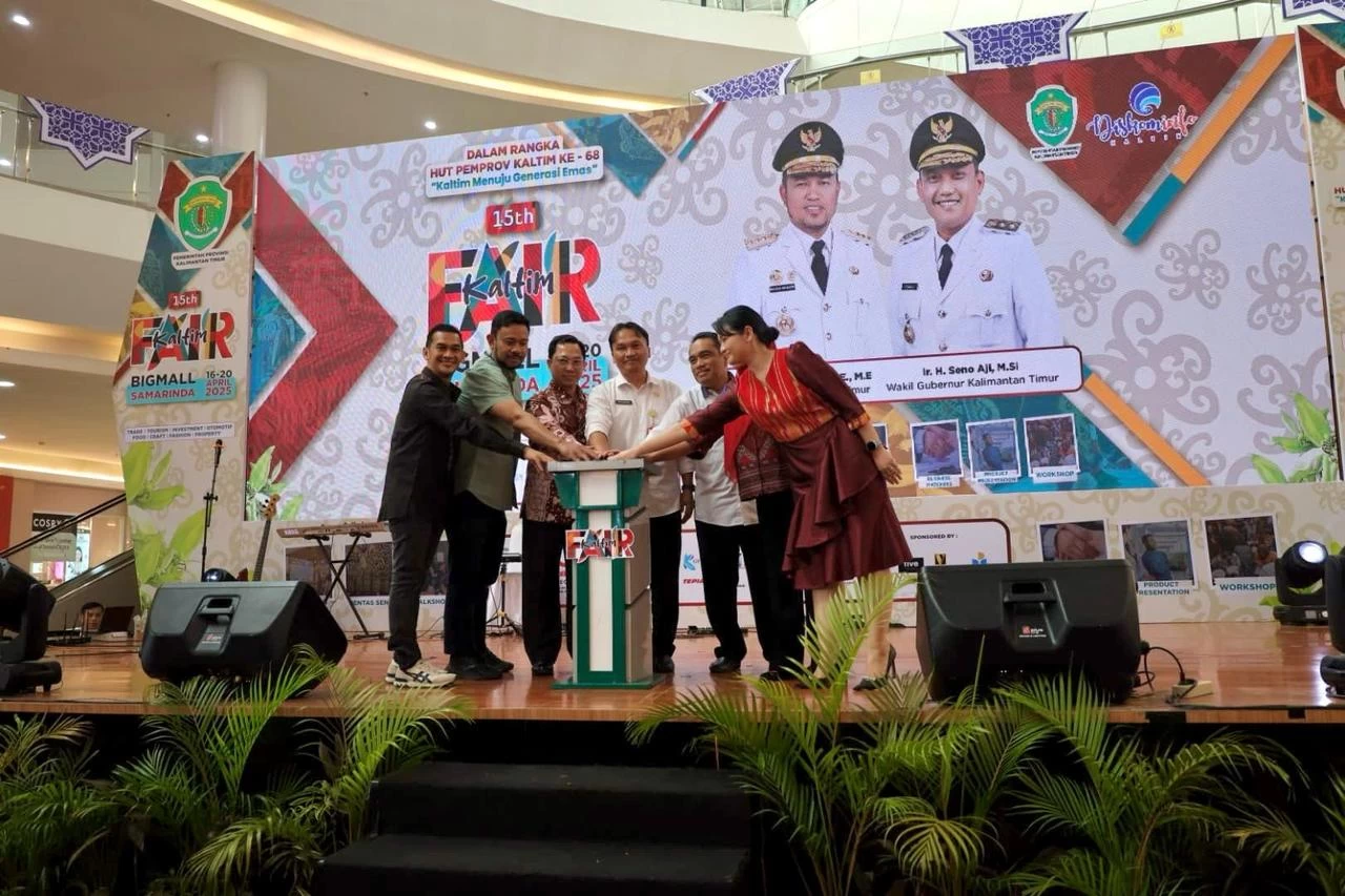 Resmi Dibuka, Kaltim Fair 2025 Tampilkan Inovasi Menuju Generasi Emas